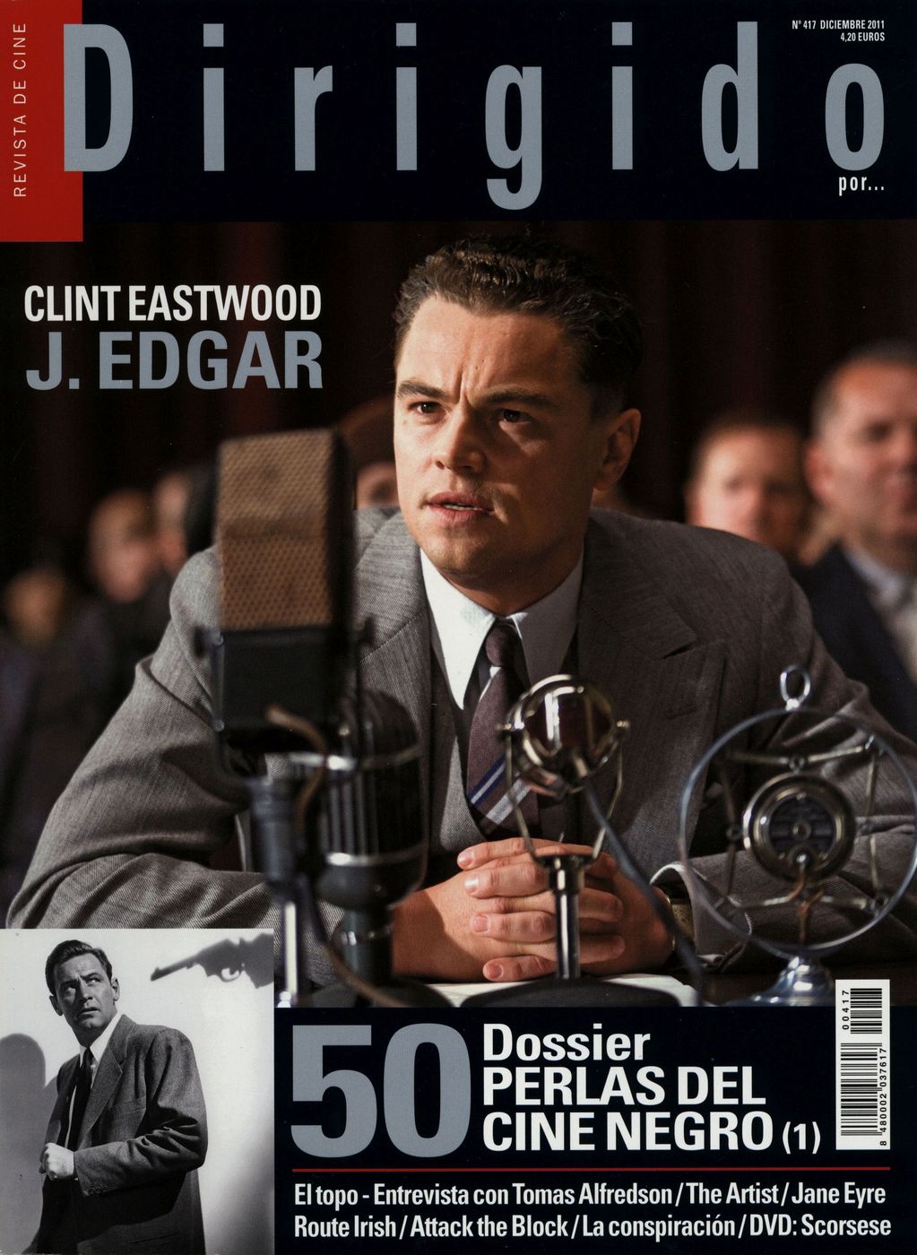 DIRIGIDO POR... magazine side cover Issue 417 December 2011