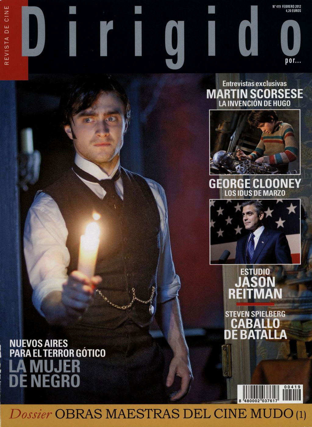 DIRIGIDO POR... magazine side cover Issue 418 February 2012