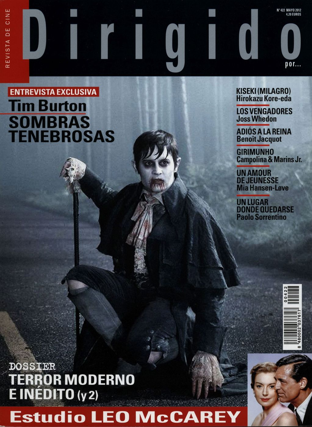DIRIGIDO POR... magazine side cover Issue 422 May 2012