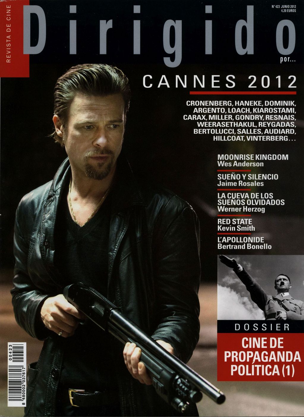 DIRIGIDO POR... magazine side cover Issue 423 June 2012
