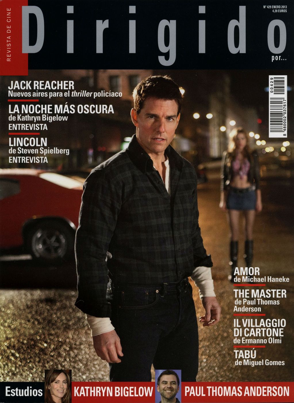 DIRIGIDO POR... magazine side cover Issue 429 January 2013