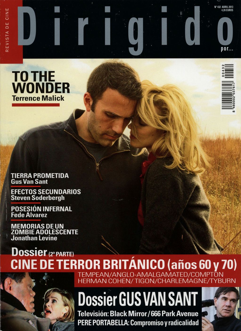 DIRIGIDO POR... magazine side cover Issue 432 April 2013