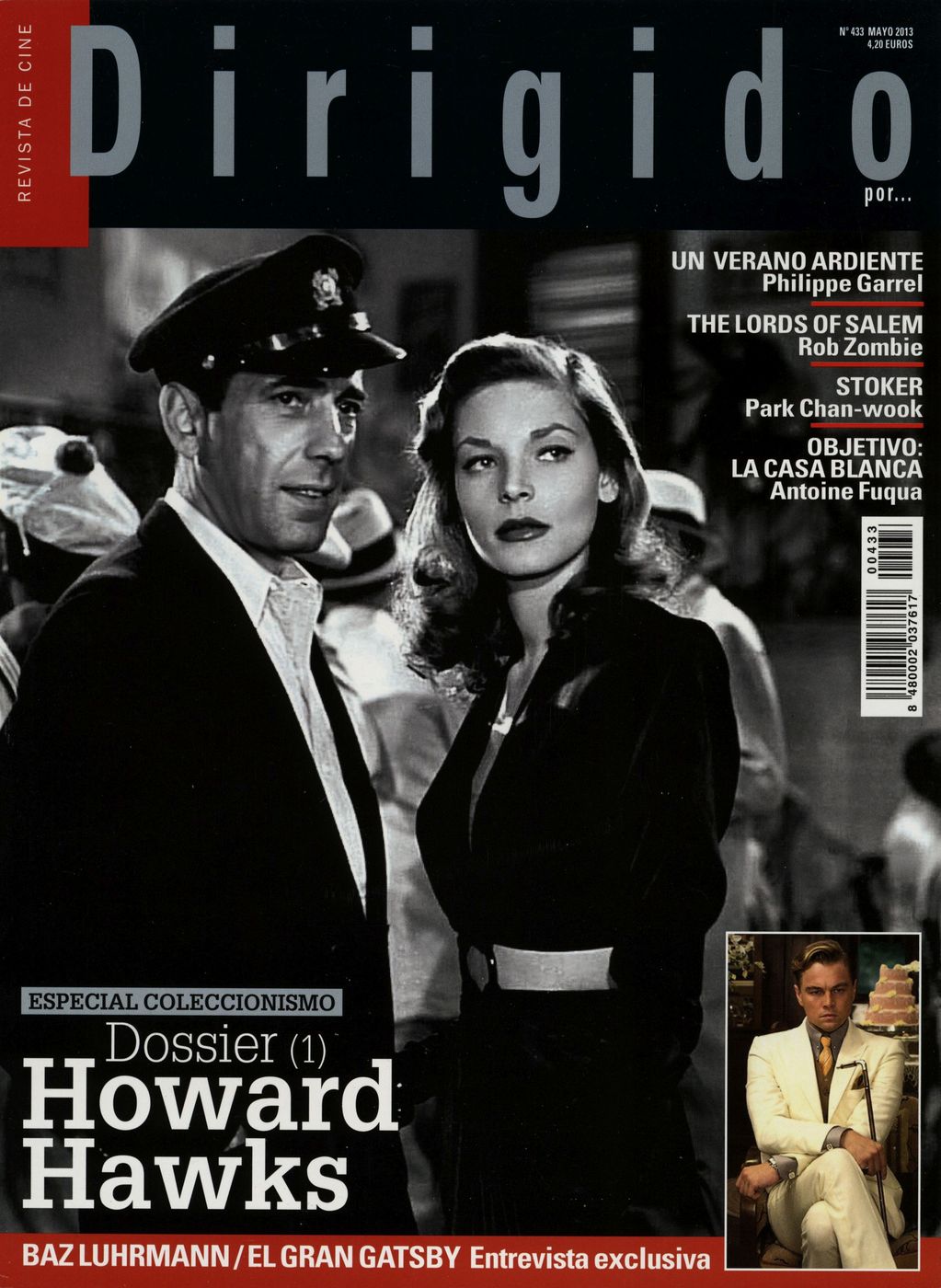 DIRIGIDO POR... magazine side cover Issue 433 May 2013