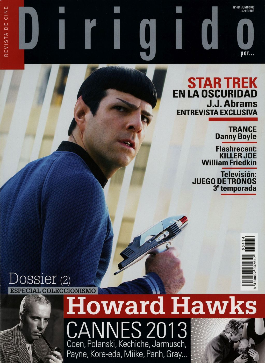 DIRIGIDO POR... magazine side cover Issue 434 June 2013