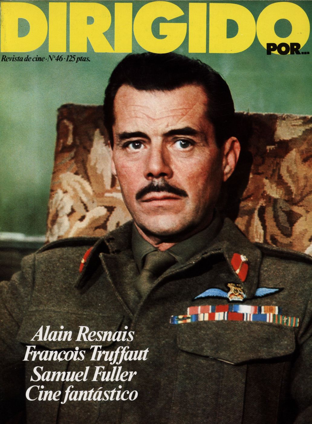 DIRIGIDO POR... magazine side cover Issue 46 August 1977