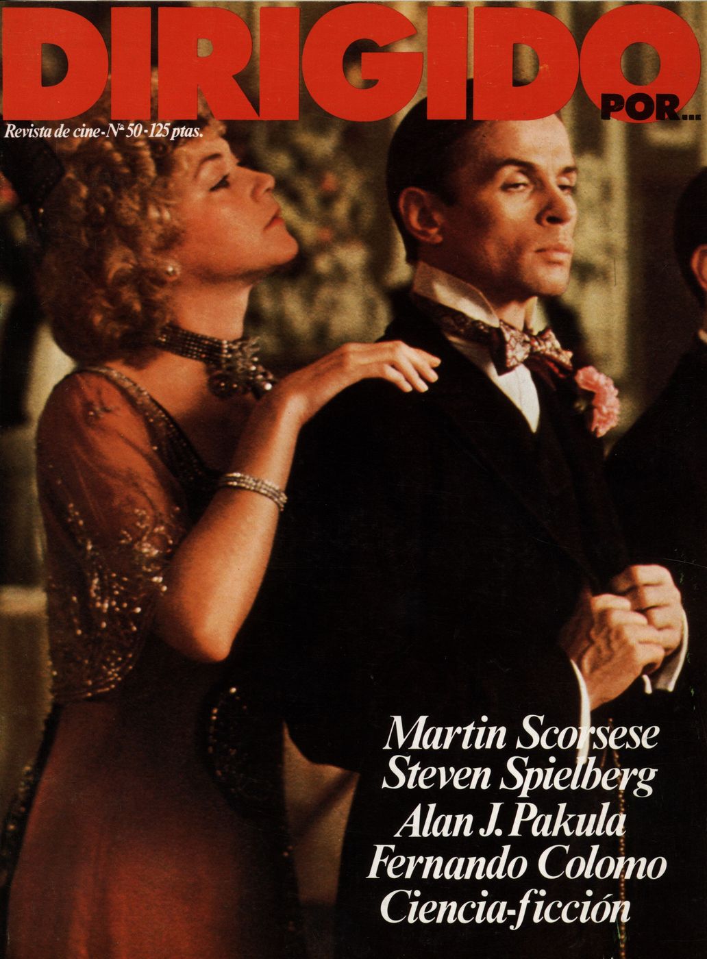 DIRIGIDO POR... magazine side cover Issue 50 January 1978