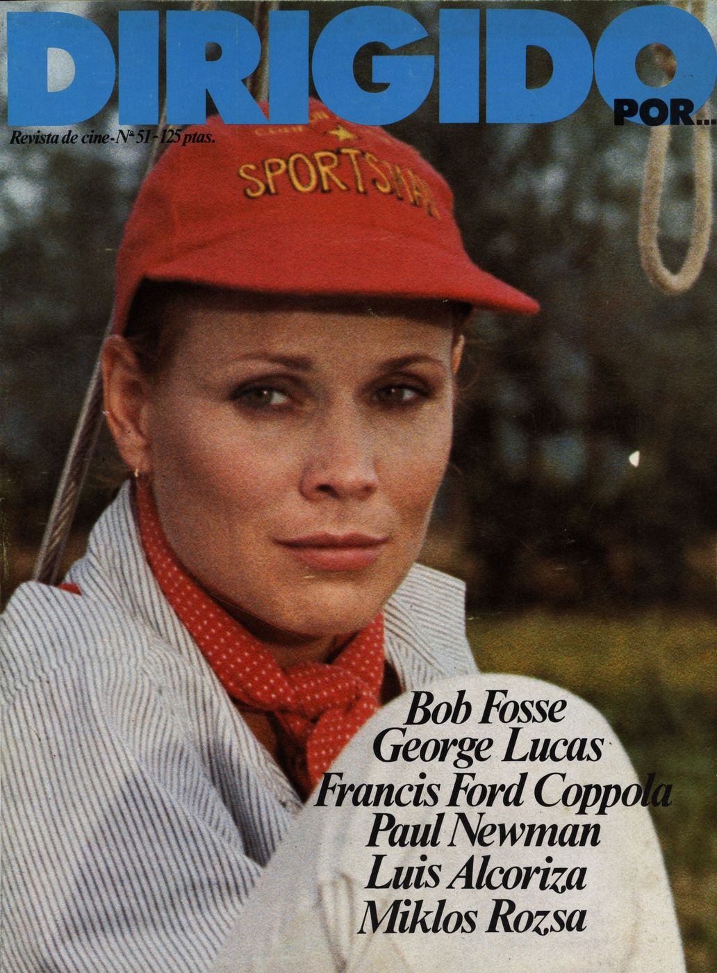 DIRIGIDO POR... magazine side cover Issue 51 February 1978