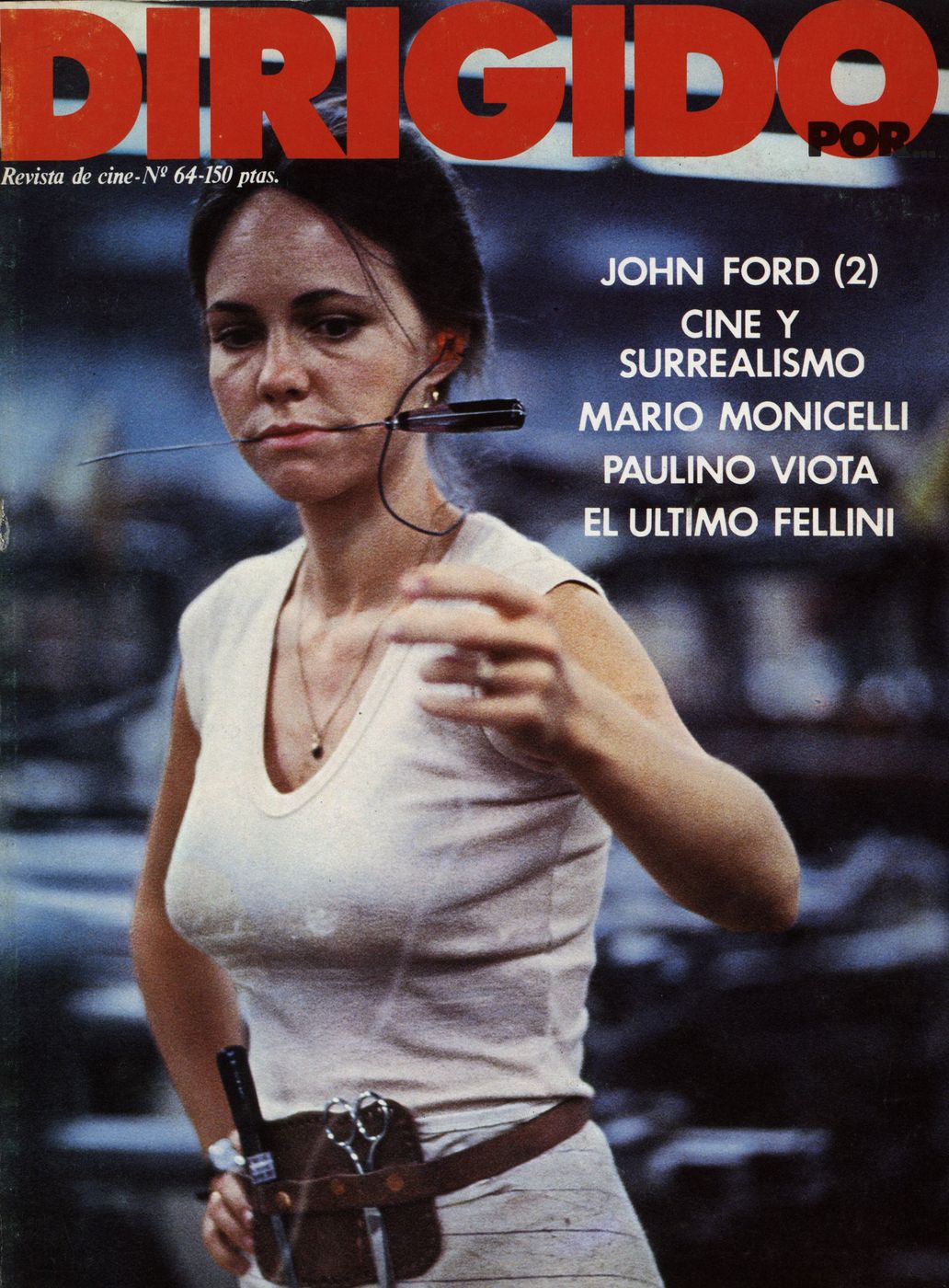 DIRIGIDO POR... magazine side cover Issue 64 May 1979