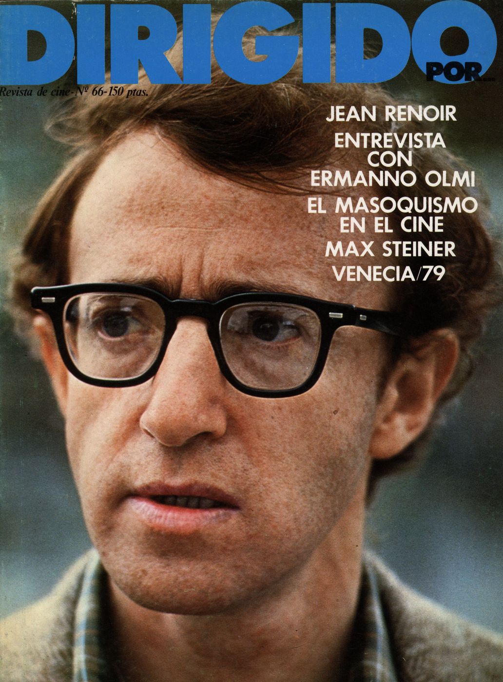 DIRIGIDO POR... magazine side cover Issue 66 August/September 1979