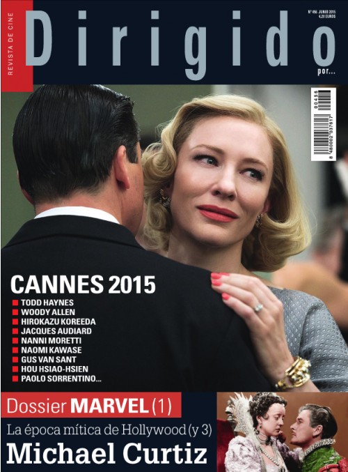 DIRIGIDO POR... magazine side cover Issue 456 June 2015