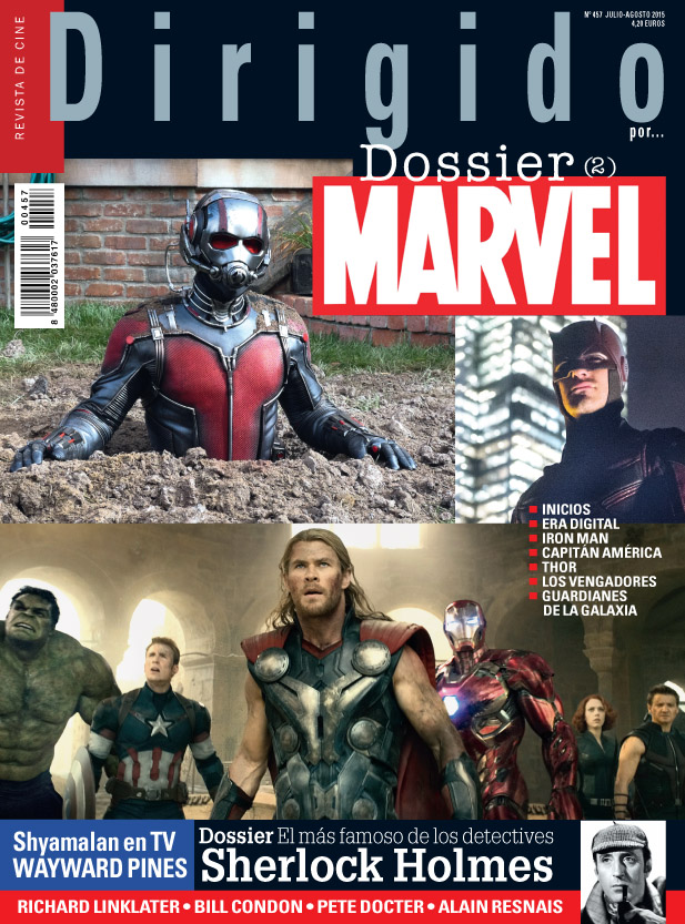 DIRIGIDO POR... magazine side cover Issue 457 July/August 2015