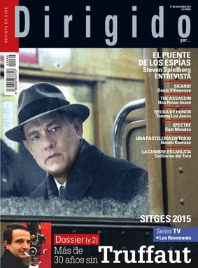 DIRIGIDO POR... magazine side cover Issue 460 November 2015