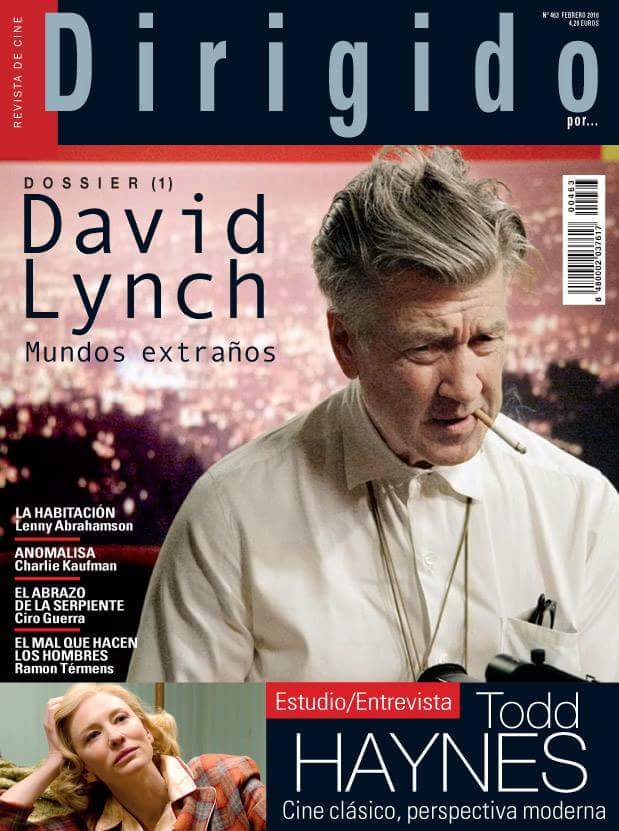 DIRIGIDO POR... magazine side cover Issue 463 February 2016