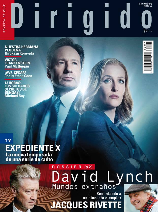 DIRIGIDO POR... magazine side cover Issue 464 March 2016