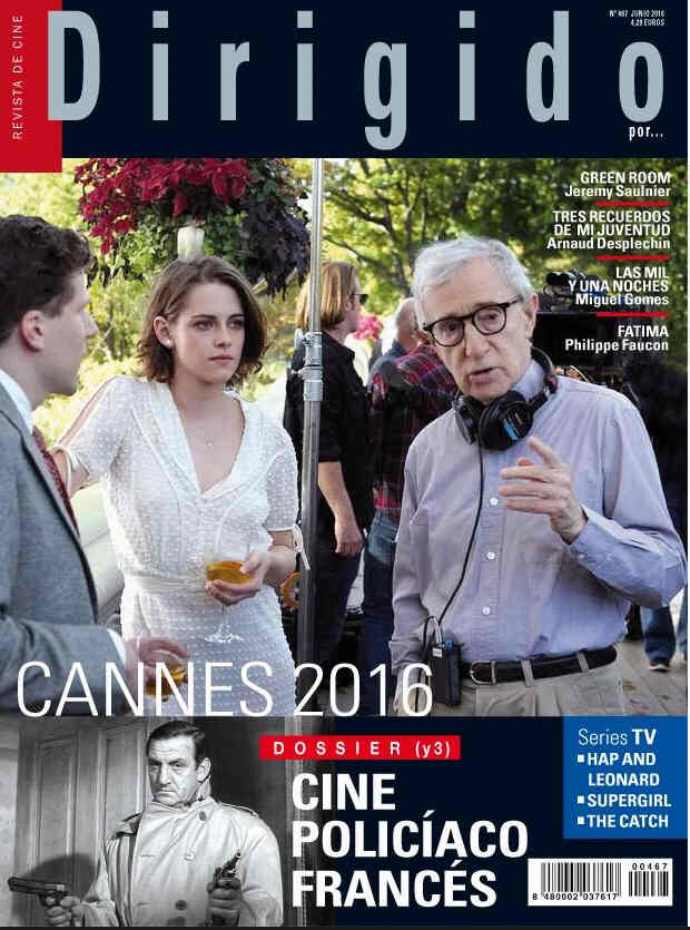 DIRIGIDO POR... magazine side cover Issue 467 June 2016