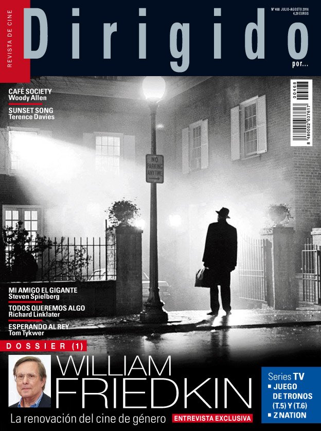 DIRIGIDO POR... magazine side cover Issue 468 July/August 2016