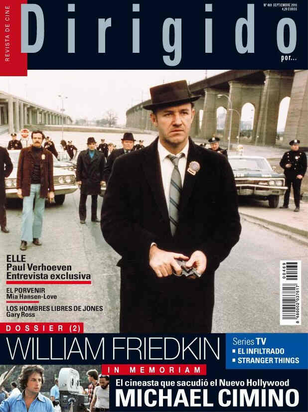 DIRIGIDO POR... magazine side cover Issue 469 September 2016