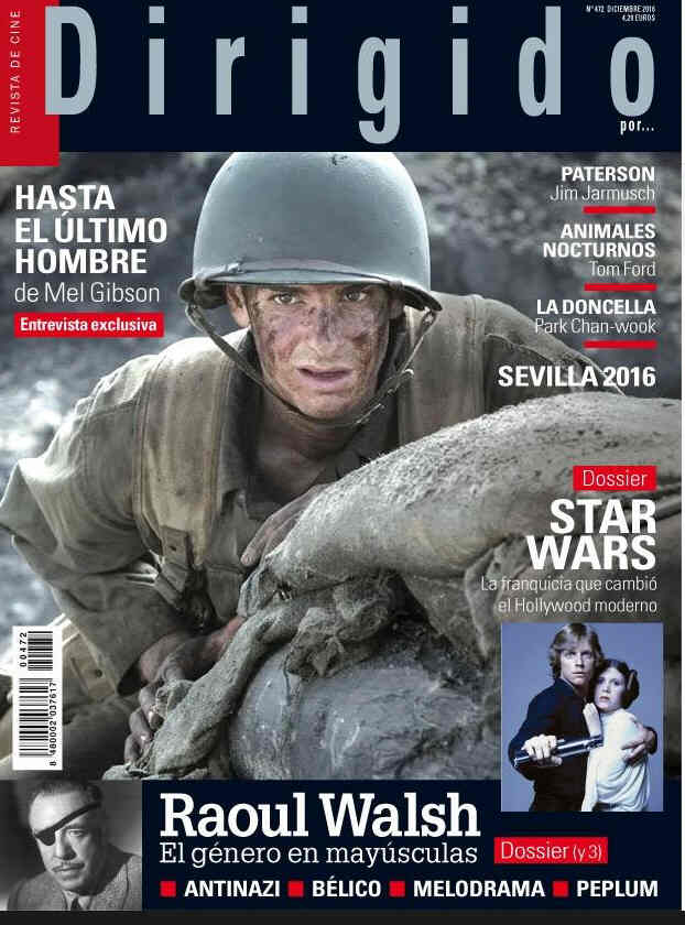 DIRIGIDO POR... magazine side cover Issue 472 December 2016