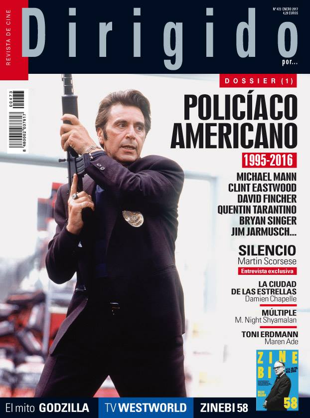 DIRIGIDO POR... magazine side cover Issue 473 January 2017
