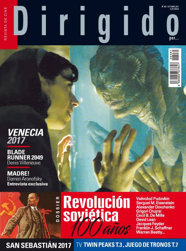 DIRIGIDO POR... magazine side cover Issue 481  October 2017