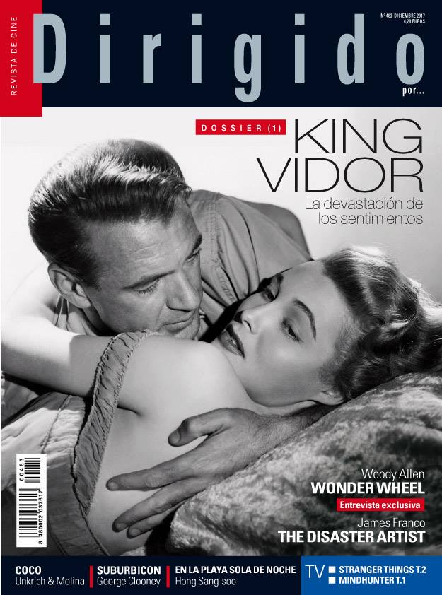 DIRIGIDO POR... magazine side cover Issue 483  December 2017