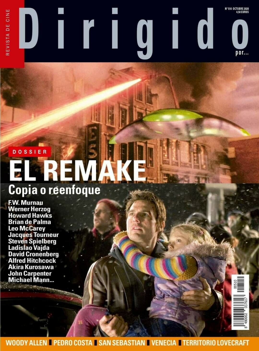 DIRIGIDO POR... magazine side cover Issue 510  October 2020