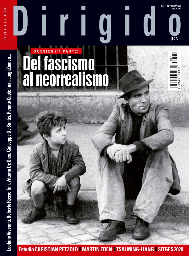 DIRIGIDO POR... magazine side cover Issue 511  November 2020