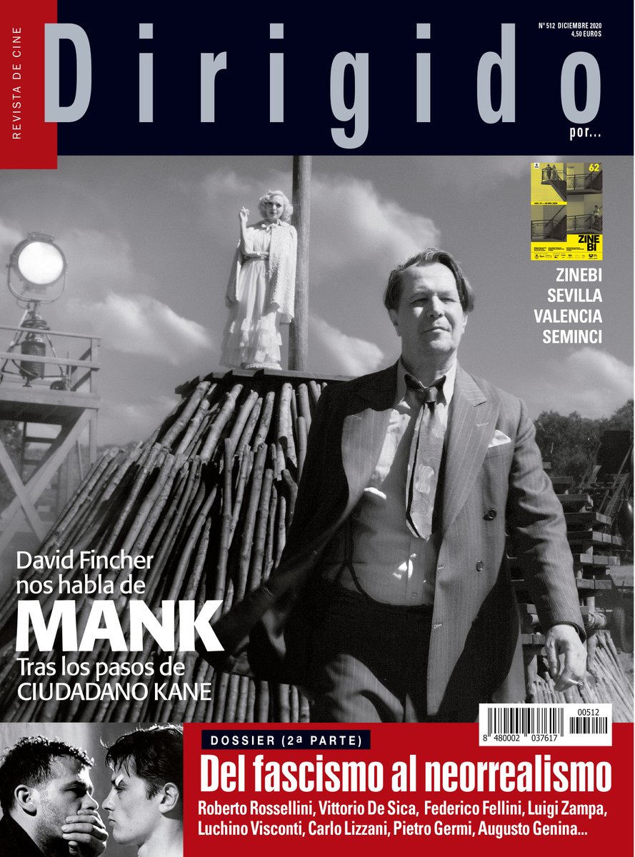 DIRIGIDO POR... magazine side cover Issue 512  December 2020