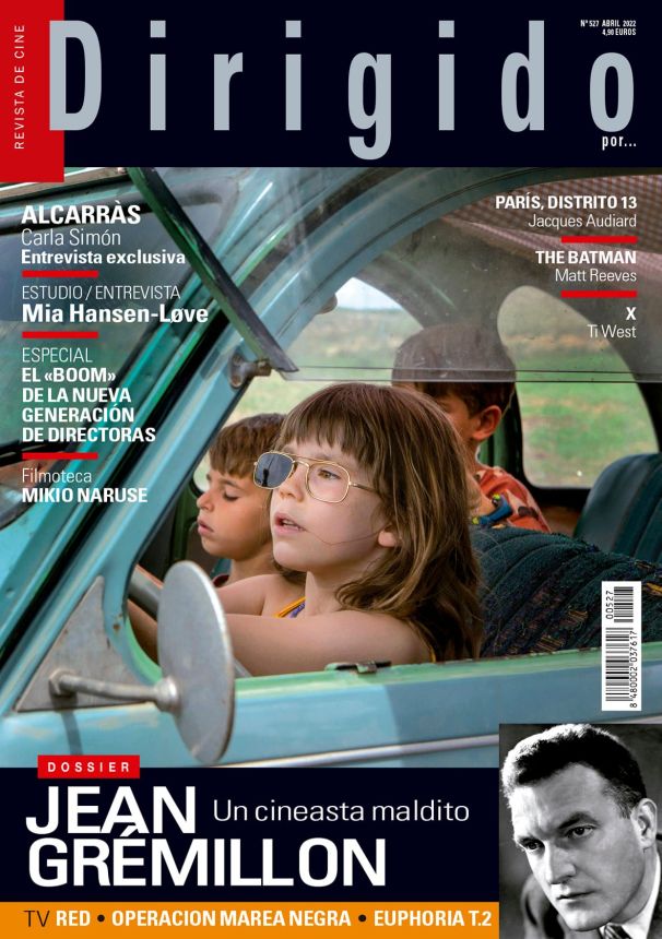 DIRIGIDO POR... magazine side cover Issue 527  April 2022