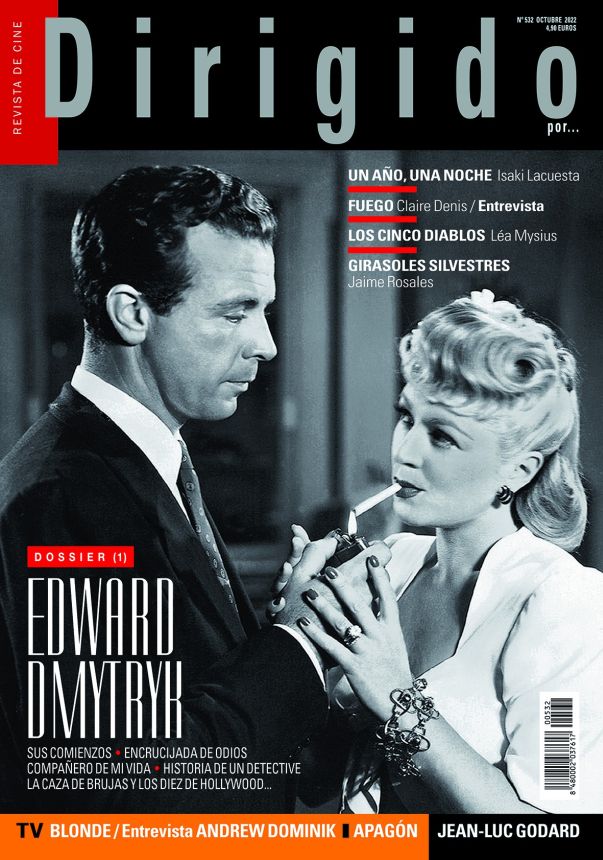 DIRIGIDO POR... magazine side cover Issue 532  October 2022