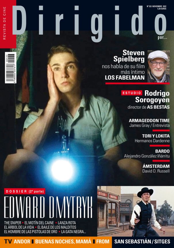 DIRIGIDO POR... magazine side cover Issue 533  November 2022