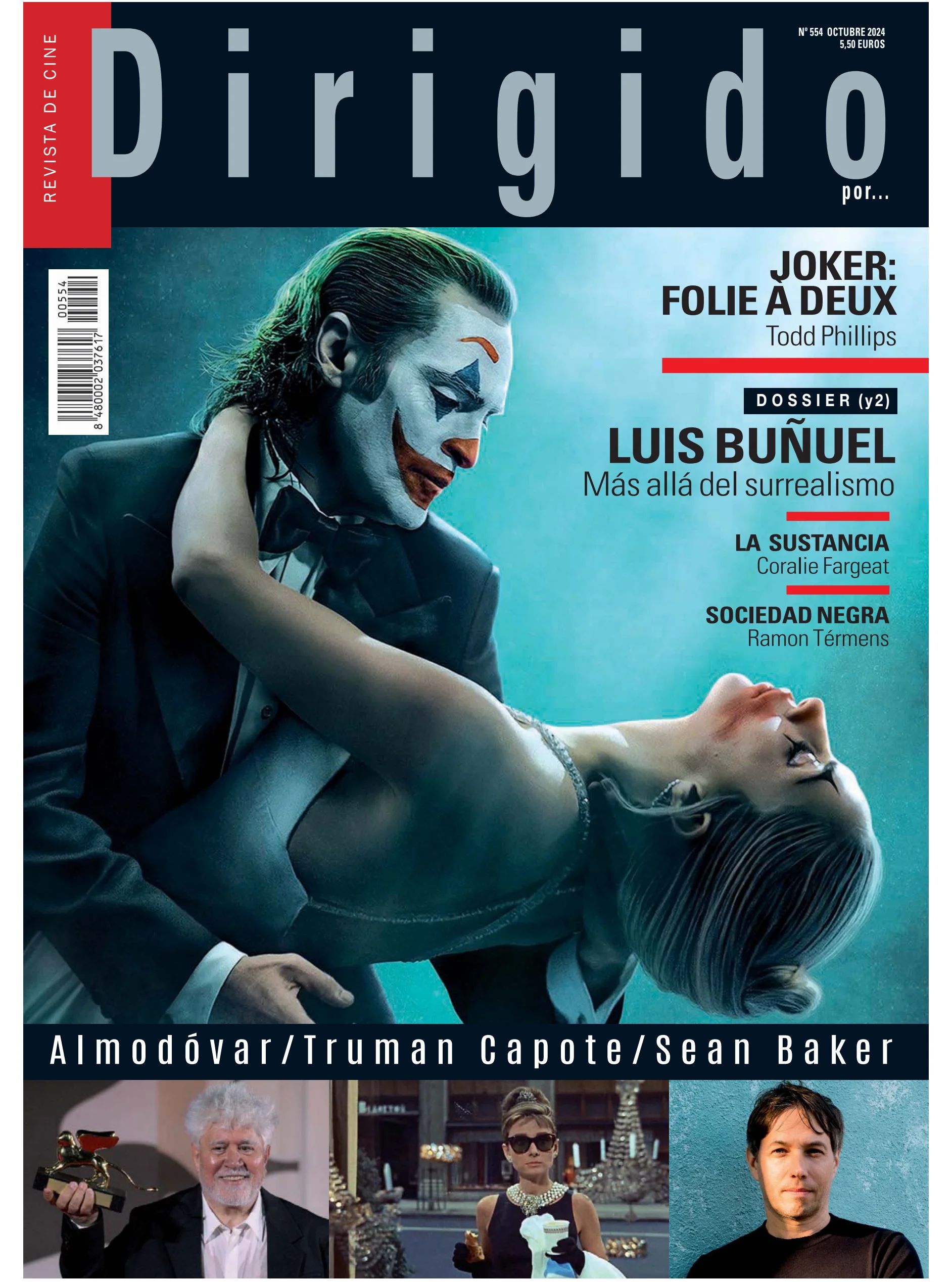 DIRIGIDO POR... magazine side cover Issue 554  October 2024
