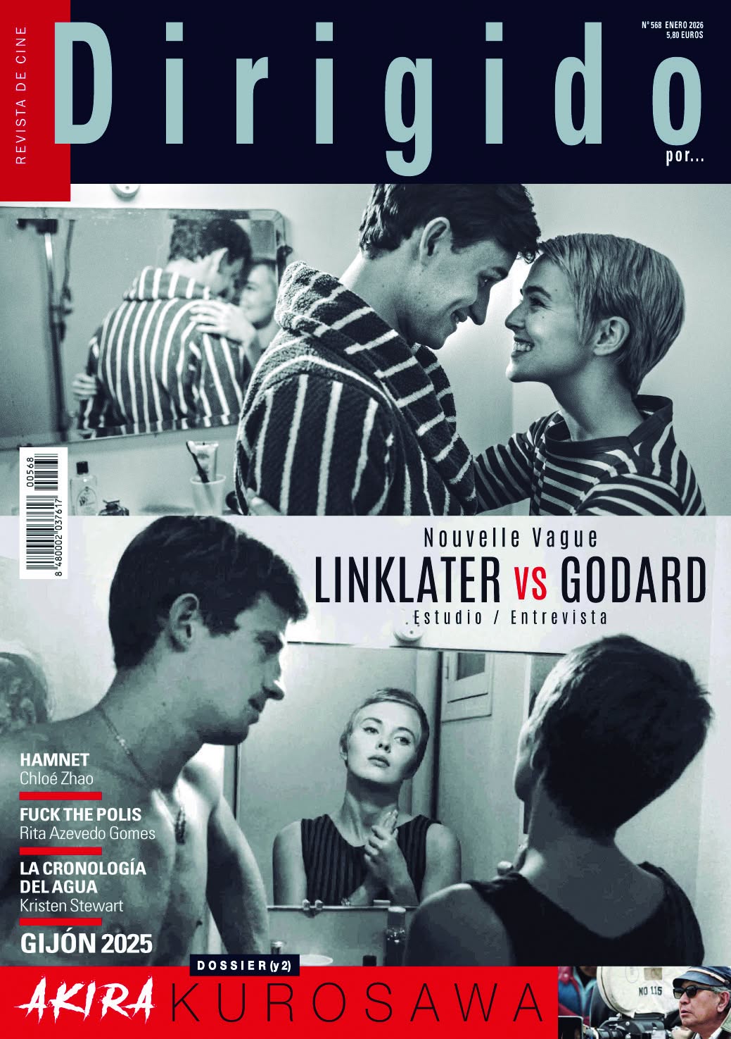 DIRIGIDO POR... magazine side cover Issue 568  January 2026