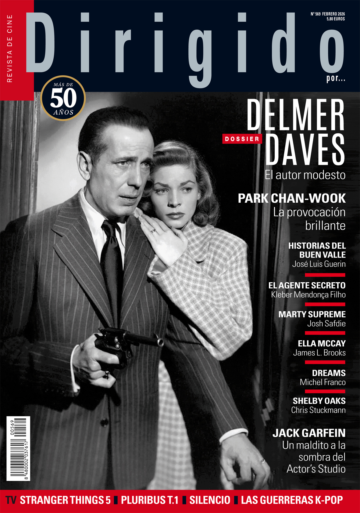 DIRIGIDO POR... magazine side cover Issue 569  February 2026