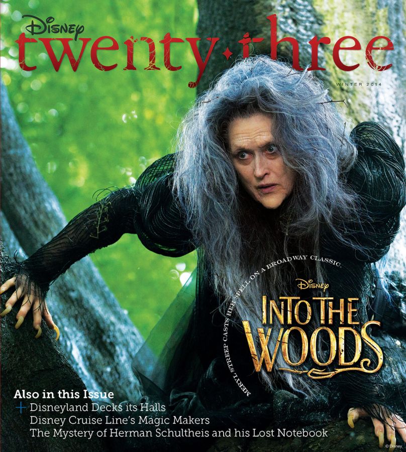 DISNEY TWENTY-THREE magazine side cover Winter 2014