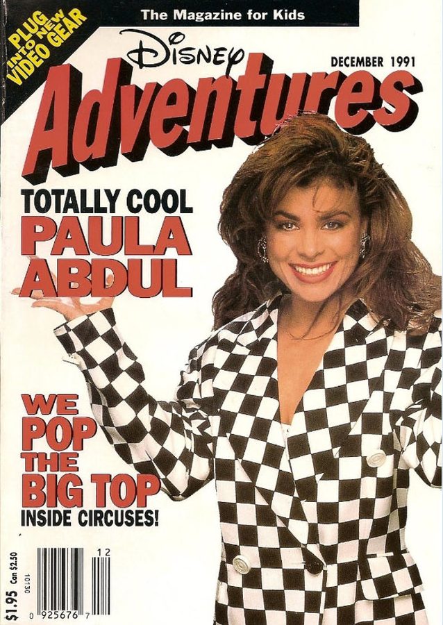 DISNEY ADVENTURES magazine side cover Issue 14 December 1991