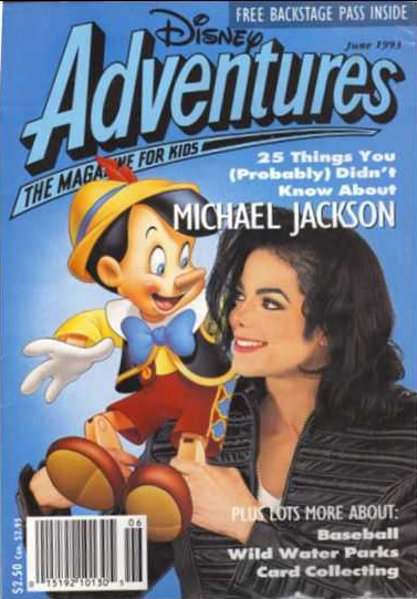 DISNEY ADVENTURES magazine side cover Issue 32 June 1993