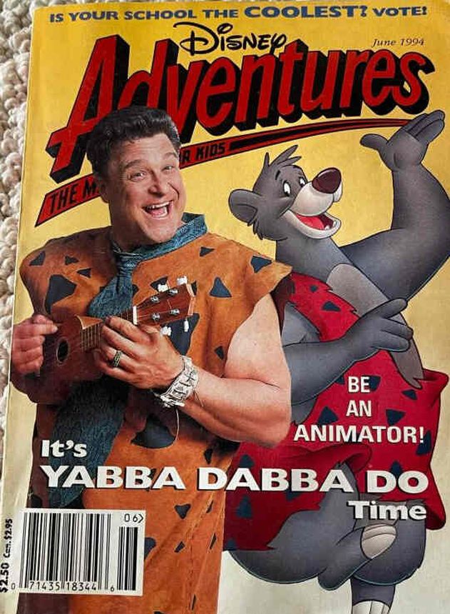 DISNEY ADVENTURES magazine side cover Issue 44 June 1994