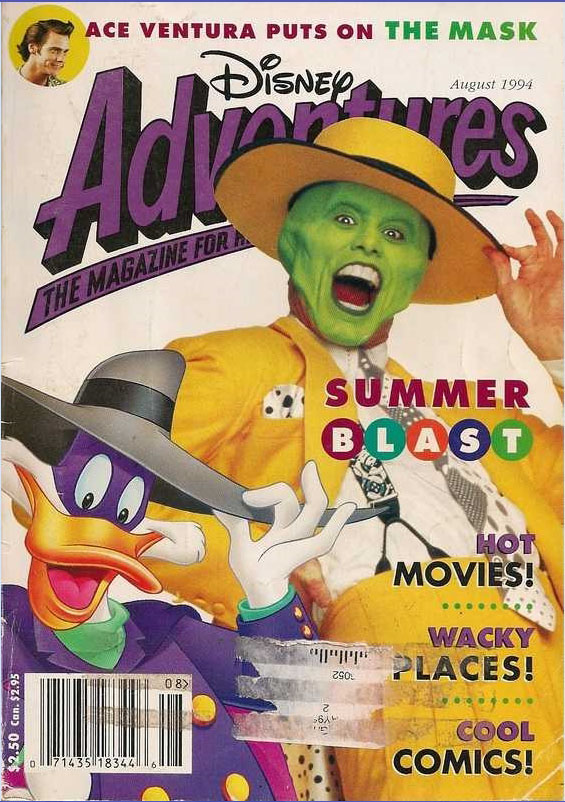 DISNEY ADVENTURES magazine side cover Issue 47 August 1994