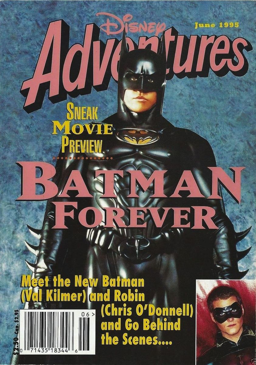 DISNEY ADVENTURES magazine side cover Issue 57 June 1995