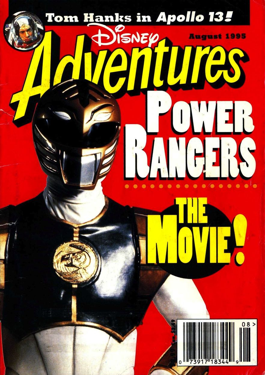 DISNEY ADVENTURES magazine side cover Issue 60 August 1995