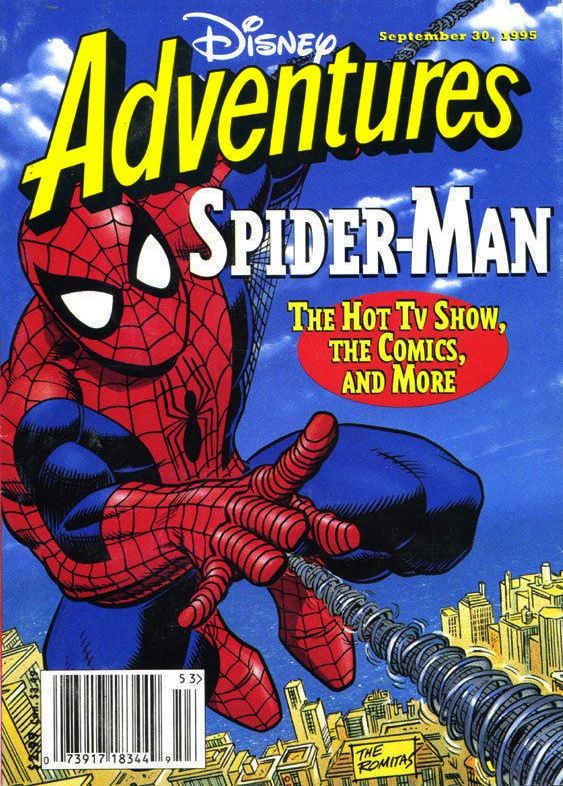 DISNEY ADVENTURES magazine side cover Issue 62 30 September 1995
