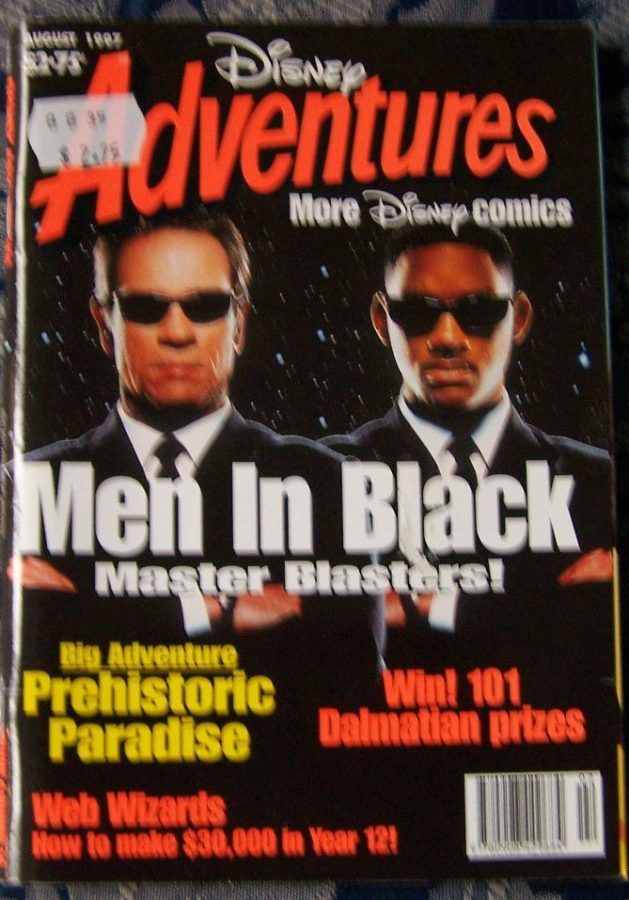 DISNEY ADVENTURES (AU) magazine side cover August 1997