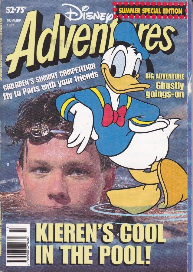 DISNEY ADVENTURES (AU) magazine side cover Summer 1997