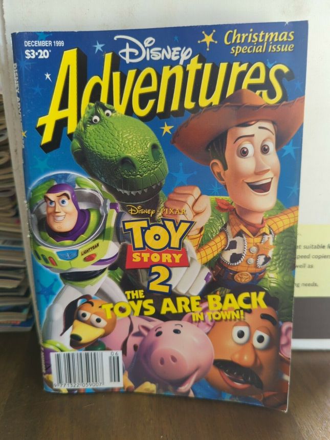 DISNEY ADVENTURES (AU) magazine side cover  December 1999