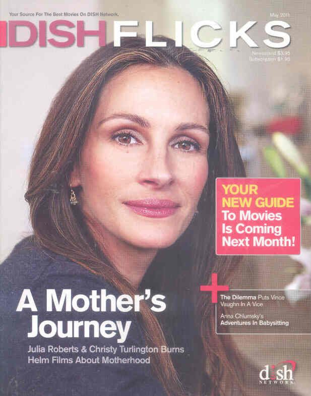 DISH FLICKS magazine side cover May 2011