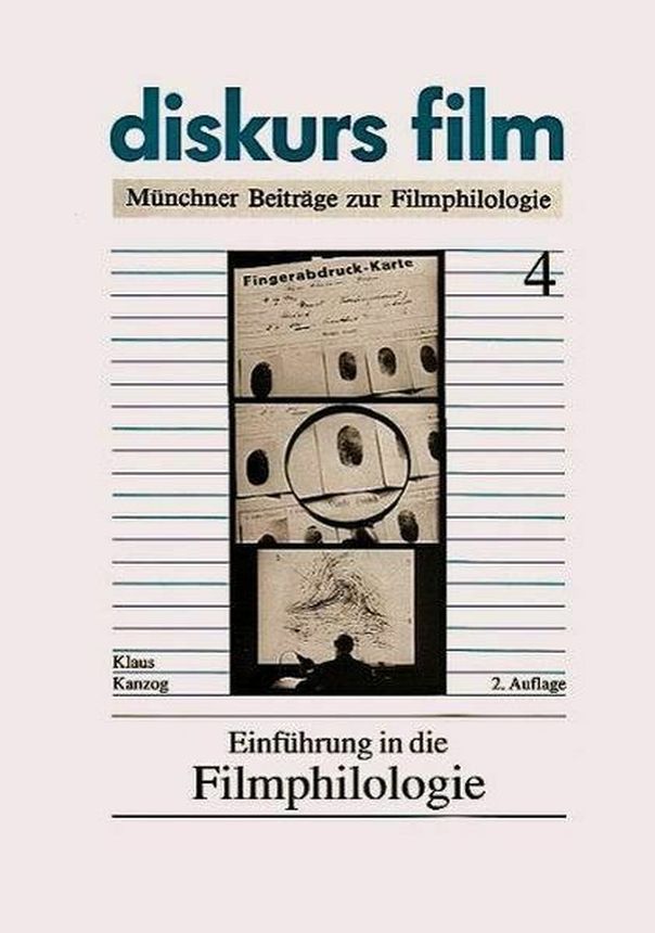 DISKURS FILM magazine side cover Issue 4  1991