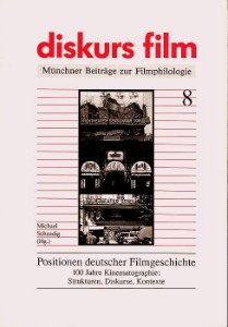 DISKURS FILM magazine side cover Issue 8  1996
