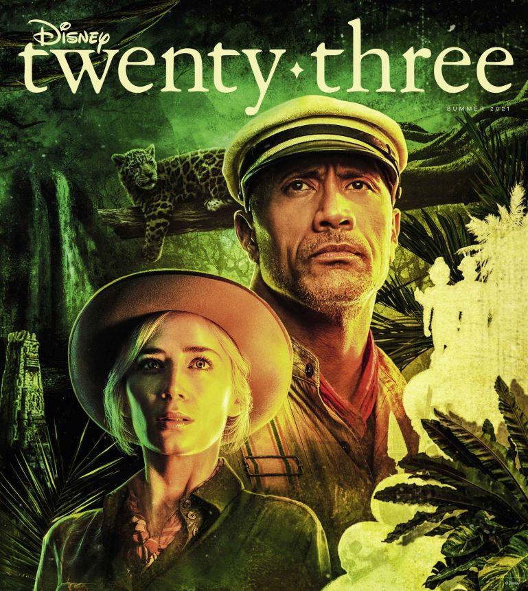 DISNEY TWENTY-THREE magazine side cover Summer 2021