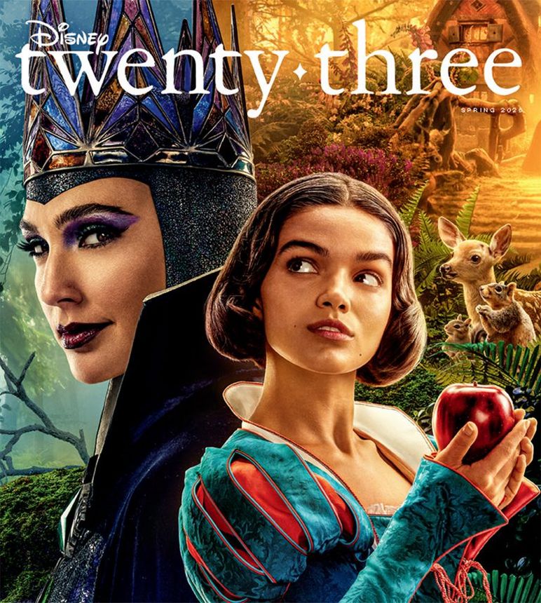 DISNEY TWENTY-THREE magazine side cover Spring 2025
